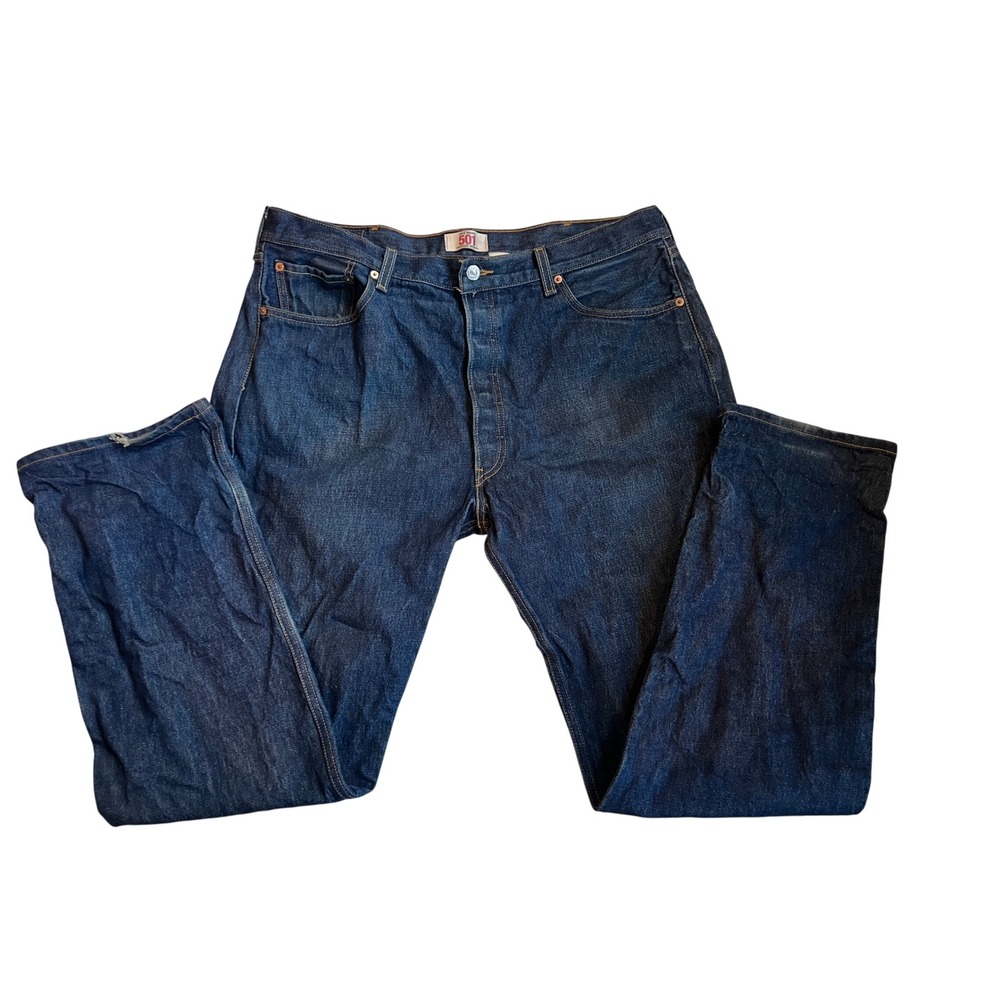 Levi's Vintage Clothing‎ 501XX Dark Wash Denim Jeans Made in Mexico 40x36